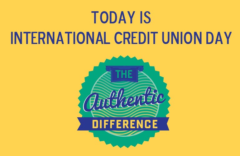 October 20 is International Credit Union Day