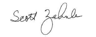 Scott Zahnle signature